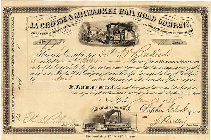 La Crosse & Milwaukee Railroad