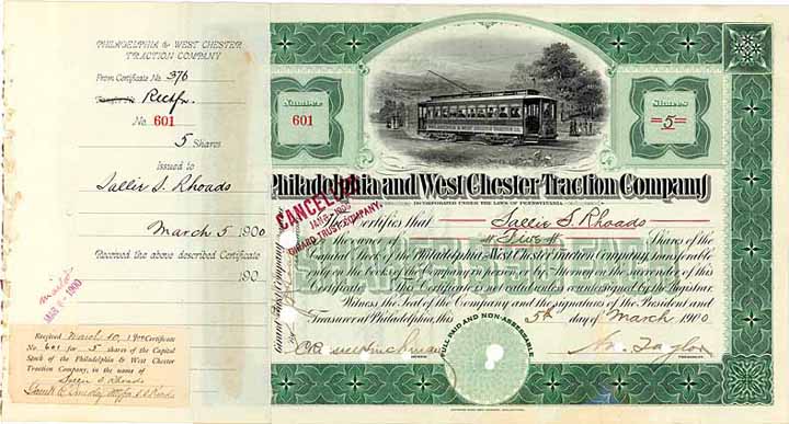Philadelphia & West Chester Traction Co.