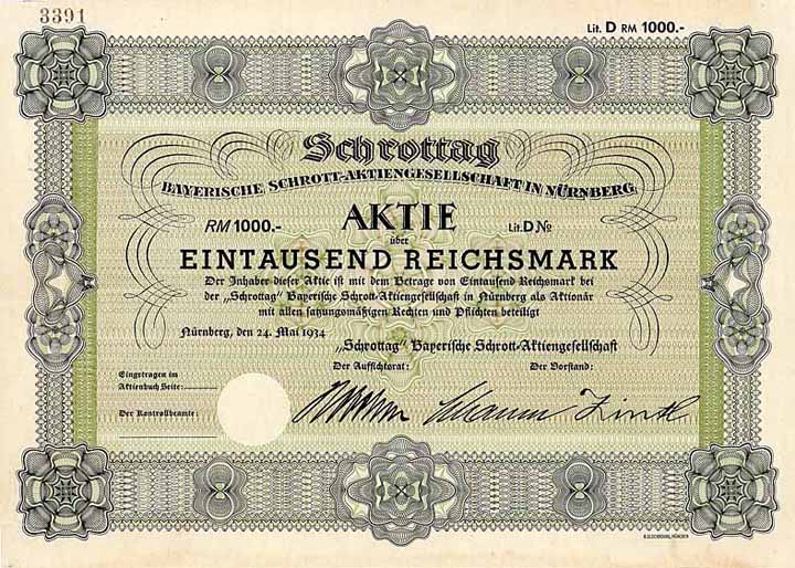 SCHROTTAG Bayerische Schrott-AG