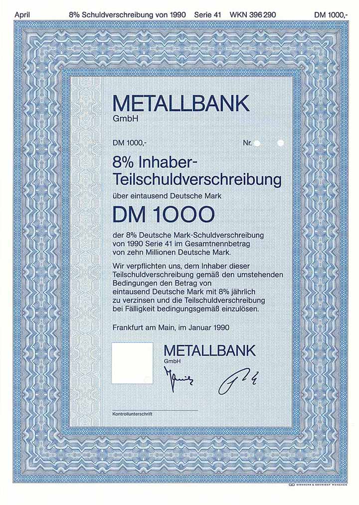 MetallBank GmbH