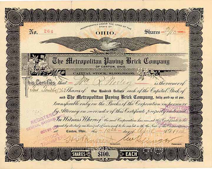 Metropolitan Paving Brick Co.