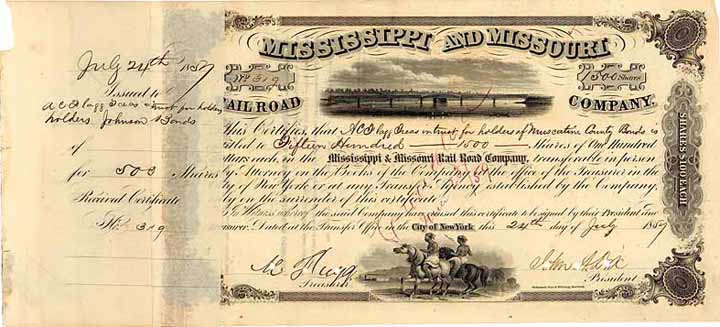 Mississippi & Missouri Railroad (OU Dix)