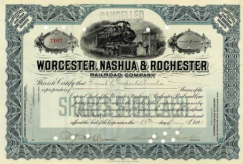 Worcester, Nashua & Rochester Railroad