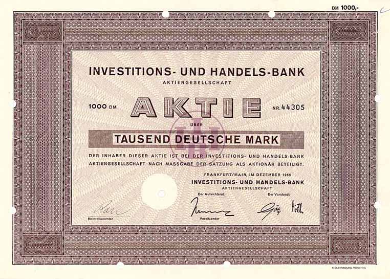 Investitions- und Handels-Bank AG