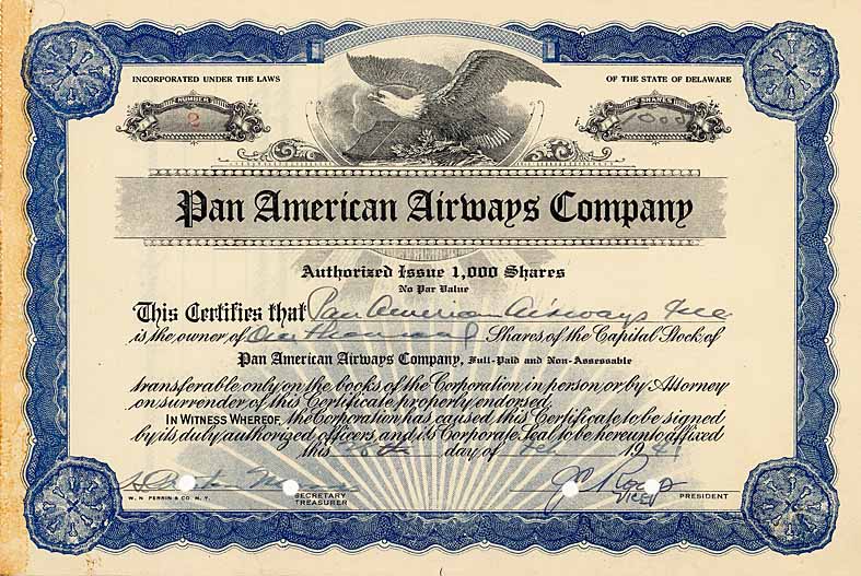 Pan American Airways Co.