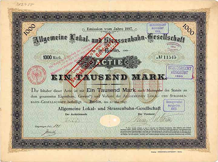 Allgemeine Lokal- und Strassenbahn-Gesellschaft