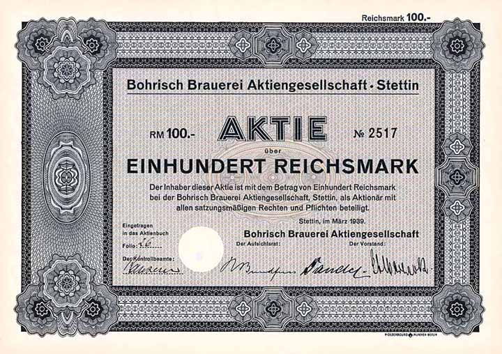 Bohrisch Brauerei AG