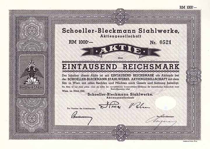 Schoeller-Bleckmann Stahlwerke AG