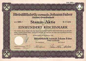 Bleistiftfabrik vormals Johann Faber AG