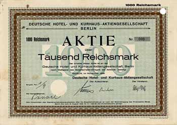 Deutsche Hotel- und Kurhaus-AG