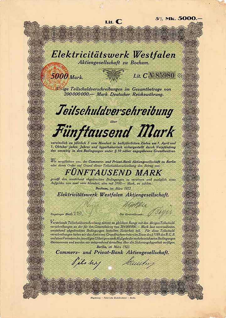 Elektricitätswerk Westfalen AG