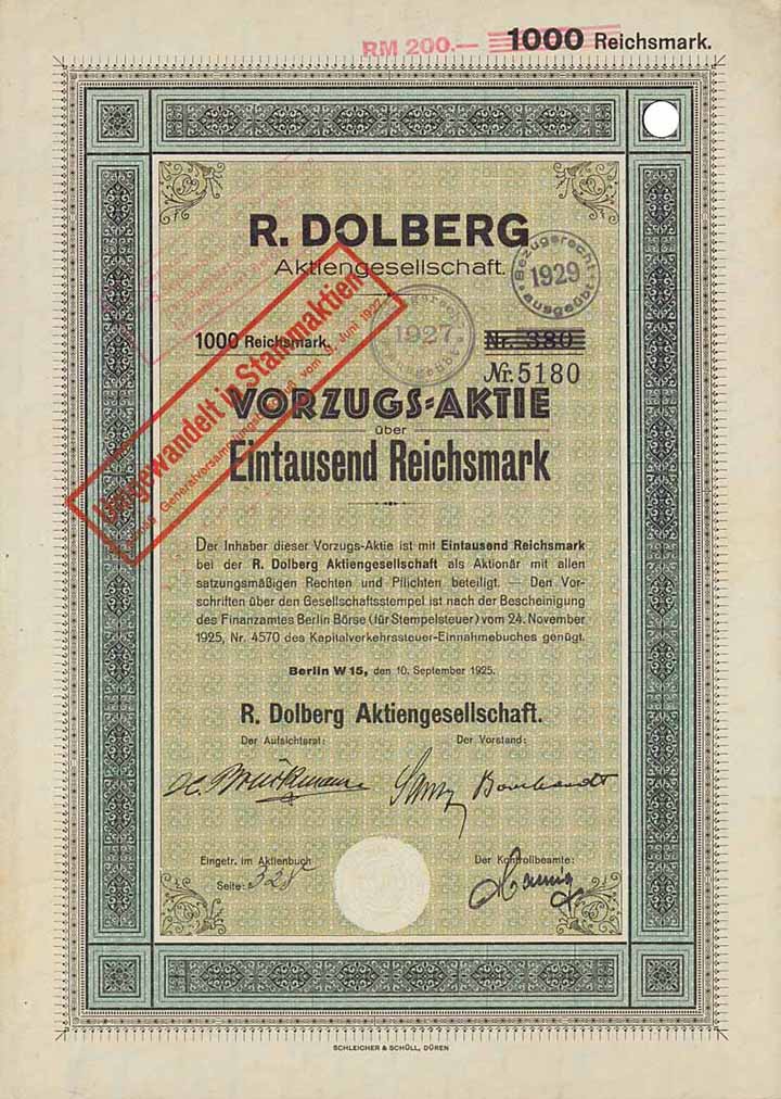 R. Dolberg AG
