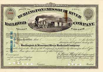 Burlington & Missouri River Railroad