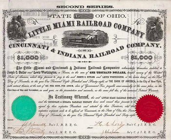 Little Miami Railroad and Cincinnati & Indiana Railroad
