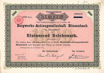 Bergwerks-AG Bliesenbach