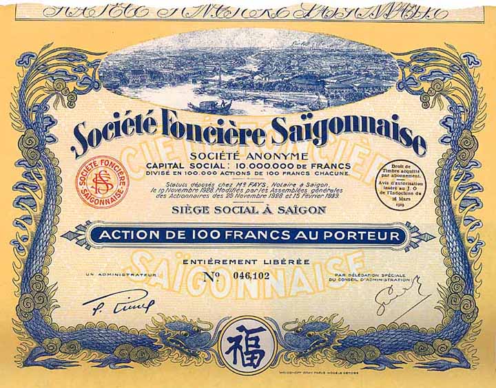 Société Foncière Saigonnaise S.A.