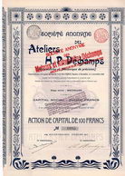 S.A. des Ateliers H. P. Dchamps (Automobiles et Mcanique de prcision)