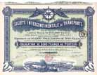 Soc. Intercontinentale de Transports S.A.