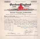 Gordon England (1929) Ltd.