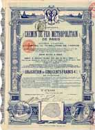 Cie. du Chemin de Fer M�tropolitain de Paris S.A.
