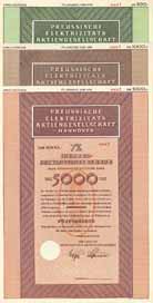 Preussische Elektrizit�ts-AG (3 St�cke)