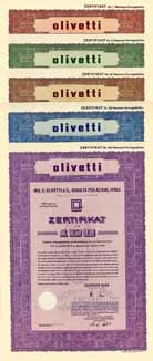 Ing. C. Olivetti & C. S.p.A. (5 St�cke)