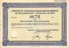 Vereinigte Werkzeugmaschinenfabriken AG