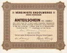 Vereinigte Erd�lwerke Oberg-Nienhagen