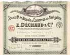 Soc. Méridionale de Commerce et de Navigation E. Déchaud & Cie. S.A.