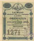 L'emprunt interieur de Latvia (Latwijas)