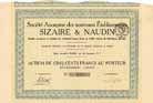 S.A. des nouveaux ts. SIZAIRE & NAUDIN