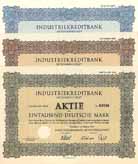 Industriekreditbank AG (5 Stücke)