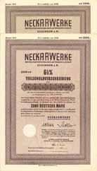 Neckarwerke Elektrizit�tsversorgungs-AG (2 St�cke)