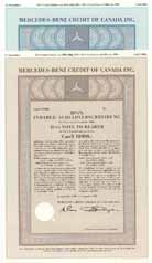Mercedes-Benz Credit of Canada Inc. (2 St�cke)
