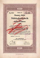 N�hfadenfabrik vorm. Julius Sch�rer