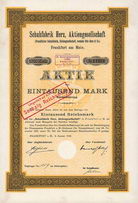 Schuhfabrik Herz AG (Frankfurter Schuhfabrik AG vormals Otto Herz & Co.)