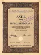 Gustav Stein & Haus AG Tabak- und Zigarrenfabriken