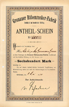 Gronauer R�benzucker-Fabrik GmbH