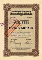 Tonindustrie Worringen AG