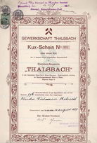 Eisenstein-Bergwerk „Thalsbach“