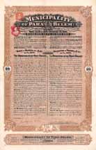 Municipality of Par� (Belem) 5 % Gold Loan of 1906