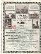 Empire Chrifien Protectorat de la Rpublique Francaise au Maroc