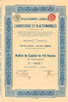 Ets. Gnraux de Carrosserie et dAutomobiles S.A.