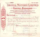 Argyll Motors Ltd.