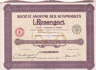 S.A. des Automobiles L. Rosengart
