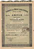 Farbwerke vorm. Meister Lucius & Br�ning (ohne Reichsmark-Umstellung)