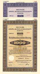 Deutsche Erd�l-AG (2 St�cke)