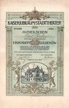 Kaiserjubil�um-Stadttheater-Verein