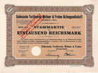 Schlesische Textilwerke Methner & Frahne AG