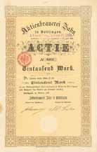 Aktienbrauerei Zahn in B�blingen
